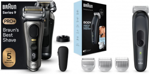 Braun Series 9 Pro+ borotva + Braun 3 BG3350 testszőrtelenítő (BRAhst30sp)