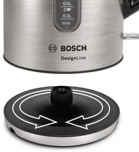 Bosch TWK4P440 vízforraló ezüst