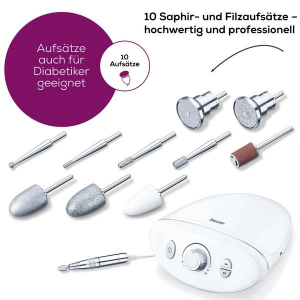 Beurer MP 100 manikűr/pedikűr&aacute;llom&aacute;s (57068)