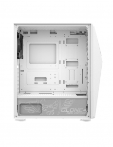 Spirit Of Gamer Clone 4 ARTIC t&aacute;p n&eacute;lk&uuml;li ablakos h&aacute;z feh&eacute;r (8902RAW)