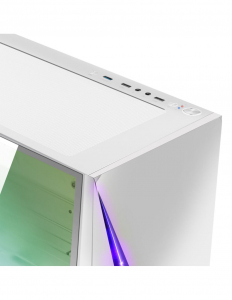 Spirit Of Gamer Clone 4 ARTIC t&aacute;p n&eacute;lk&uuml;li ablakos h&aacute;z feh&eacute;r (8902RAW)