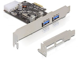 DeLock DL89243 PCI Express kártya -> 2x USB 3.0