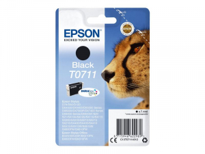 Epson tintapatron, fekete (T0711)