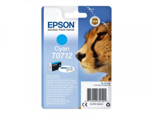 Epson tintapatron, kék (T0712)