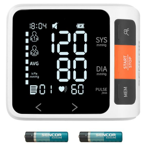 Sencor SBD 0900WH csuklós vérnyomásmérő