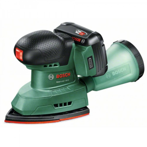 Bosch Home and Garden EasySander, Akkus multi csiszol&oacute; akkuval, T&ouml;ltővel 18 V (06033E3002)
