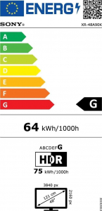 Sony XR-42A90K 42" 4K Ultra HD Smart OLED TV (XR42A90KAEP)