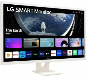 32" LG 32SR50F-W Smart LCD monitor fehér