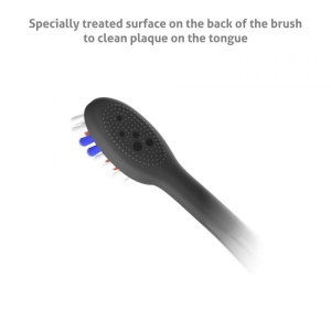 TrueLife SonicBrush K150 UV Plus pótfej fehérítő fekete 2db (TLSBK150UVHWTP)