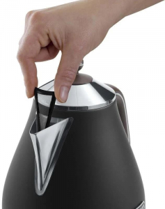 DeLonghi Icona Vintage reggeliző kollekci&oacute; fekete (KBOV2001.BK + CTOV2103.BK)