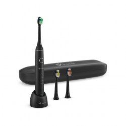 TrueLife SonicBrush Compact Elektromos fogkefe szett fekete (TLSBCB)