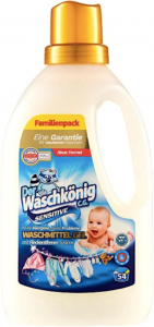 Waschkönig Sensitive mosógél 1.6L (54 mosás) (4260418930443)