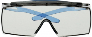 3M SecureFit SF3707XSGAF-BLU szem&uuml;veg felett hordhat&oacute; v&eacute;dőszem&uuml;veg, p&aacute;r&aacute;sod&aacute;s mentes, vil&aacute;gossz&uuml;rke lencse, k&eacute;k