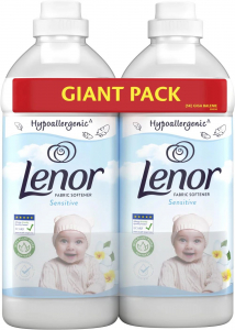Lenor Sensitive öblítő 2x1.6l (128 mosás) (8700216344203)