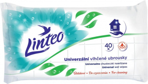 Linteo univerzális nedves törlőkendő 40db (8594008878348)