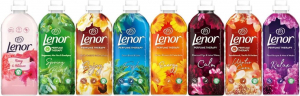 Lenor Parfumelle Mixpack öblítő 8x1.2l (384 mosás) (8700216350051)