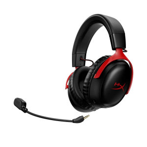 HyperX Cloud III Wireless gaming headset fekete-piros (77Z46AA)