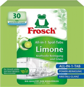 Frosch EKO All in One mosogat&oacute;g&eacute;p tabletta citrom 30db (4001499963339)
