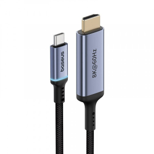 Baseus USB-C HDMI adapter 1.5m fekete (B0063370G111-00)