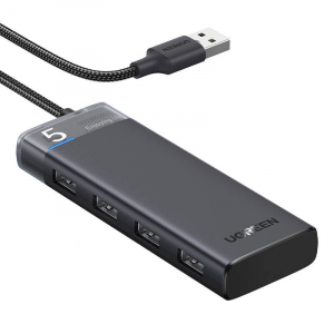 UGREEN CM653 adapter USB Hub szürke (15548)