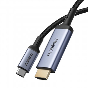 Baseus USB-C HDMI adapter 1.5m fekete (B0063370G111-00)