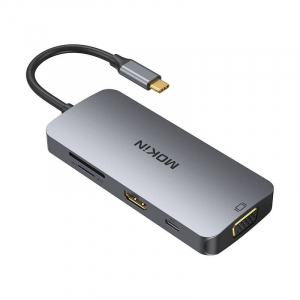 MOKiN 8in1 USB-C Hub ezüst (MOUC0503)