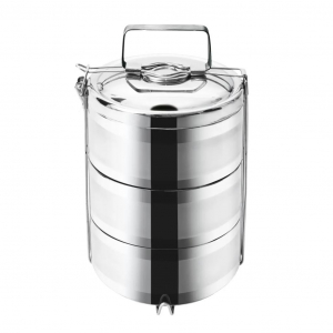 Orion TERMO rozsdamentes acél ételhordó 3x1,1 liter (120958)