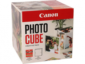 Canon Photo Cube Creative Pack fehér narancs képkeret és fotópapír (2311B077)