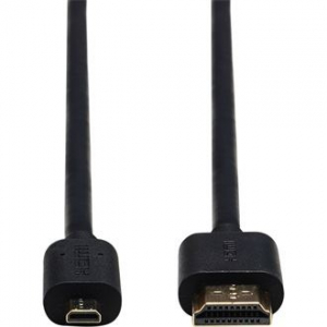 Obsbot HDMI micro D -> HDMI 1.4 M/M video kábel 1.5m fekete (OCB-2303-CT)