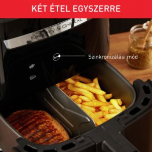 Tefal EY801815 Easy Fry & Grill XXL forró levegős sütő fekete
