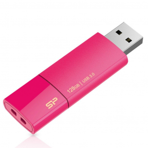 Pen Drive 128GB Silicon Power Blaze B05 rózsaszín USB 3.0 (SP128GBUF3B05V1H)