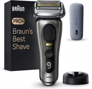 Braun Series 9 Pro+ Wet & Dry borotva + Braun 7 HC7390 hajvágó (BRAhs61sr)