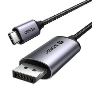 UGREEN USB-C - DisplayPort kábel 1m fekete (CM556)