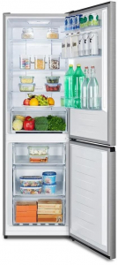 Hisense RB390N4BCC alulfagyasztós hűtőszekrény inox