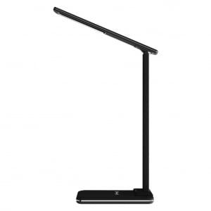 Media-Tech LEDITOU LED asztali lámpa indukciós töltővel fekete (MT222K)