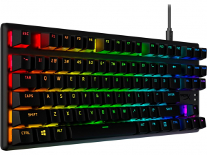 HyperX Alloy Origins Core PBT HX Aqua Mechanical Gaming US billentyűzet (639N9AA#ABA)