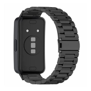 Gigapack Huawei Band 8, 20mm rozsdamentes acél pótszíj fekete (GP-150423)