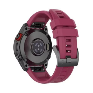 Gigapack 20mm szilikon, QuickFit csatlakozású Garmin pótszíj bordó (GP-149201)