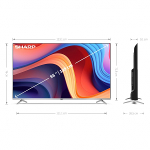 Sharp 55GP6260E 55" 4K UHD Google TV