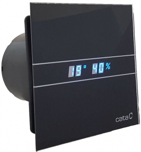 Cata E-100 GTH BK szellőztető ventilátor fekete (00900602)