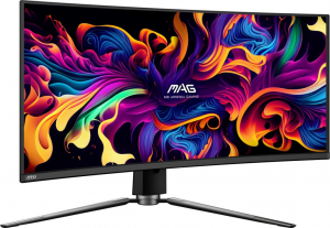 34" MSI MAG 341CQP QD-OLED &iacute;velt monitor fekete (9S6-3DD04T-031)