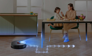 Lydsto R1 Pro robotporszívó és felmosó portartállyal fekete (6973496060398)