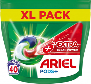 Ariel+ Extra Clean Power mosókapszula 40db (8001090805591)