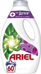 Ariel+ Touch Of Lenor Amethyst Flower mosógél 3 liter (8700216340489)
