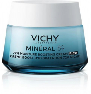 VICHY Mineral89 72h Moisture Boosting Cream Rich arckrém 50 ml (3337875839501)