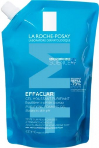 LA ROCHE-POSAY Effaclar Purifying Foaming Gel Refill arctisztító gél 400 ml (3337875876407)
