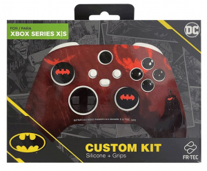 FR-TEC Batman Xbox Series/One kontroller gumiborítás és analóg kupak (BATXBCK)