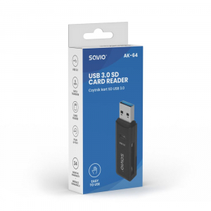 Savio AK-64 USB 3.0 SD kártyaolvasó