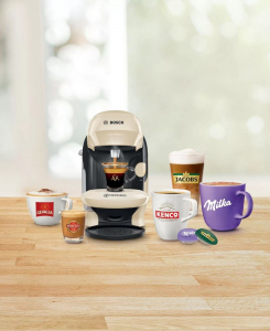 Bosch TAS1107 Tassimo Style kapszulás kávéfőző krémszínű