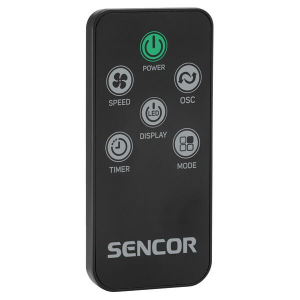 Sencor SFT 3800BK oszlop ventilátor fekete